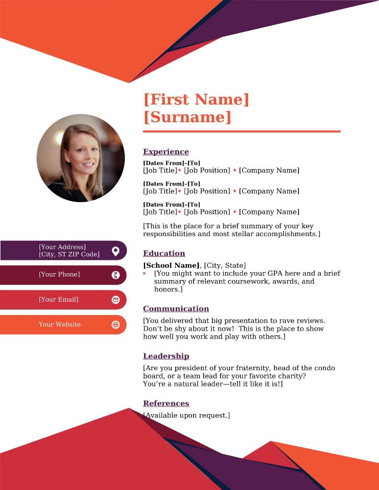 modern-style CV